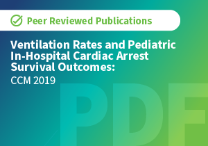 Ventilation Rates and Pediatric In-Hospital Cardiac Arrest Survival Outcomes (CCM 2019)