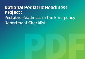 NPRP-PEDS Readiness in the ED Checklist